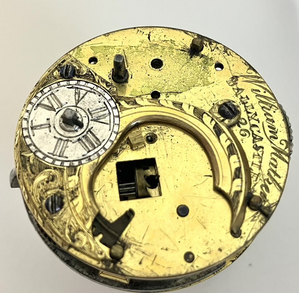 Antique Verge Fusee | Antique Pocket Watch Repair, Watch Papers