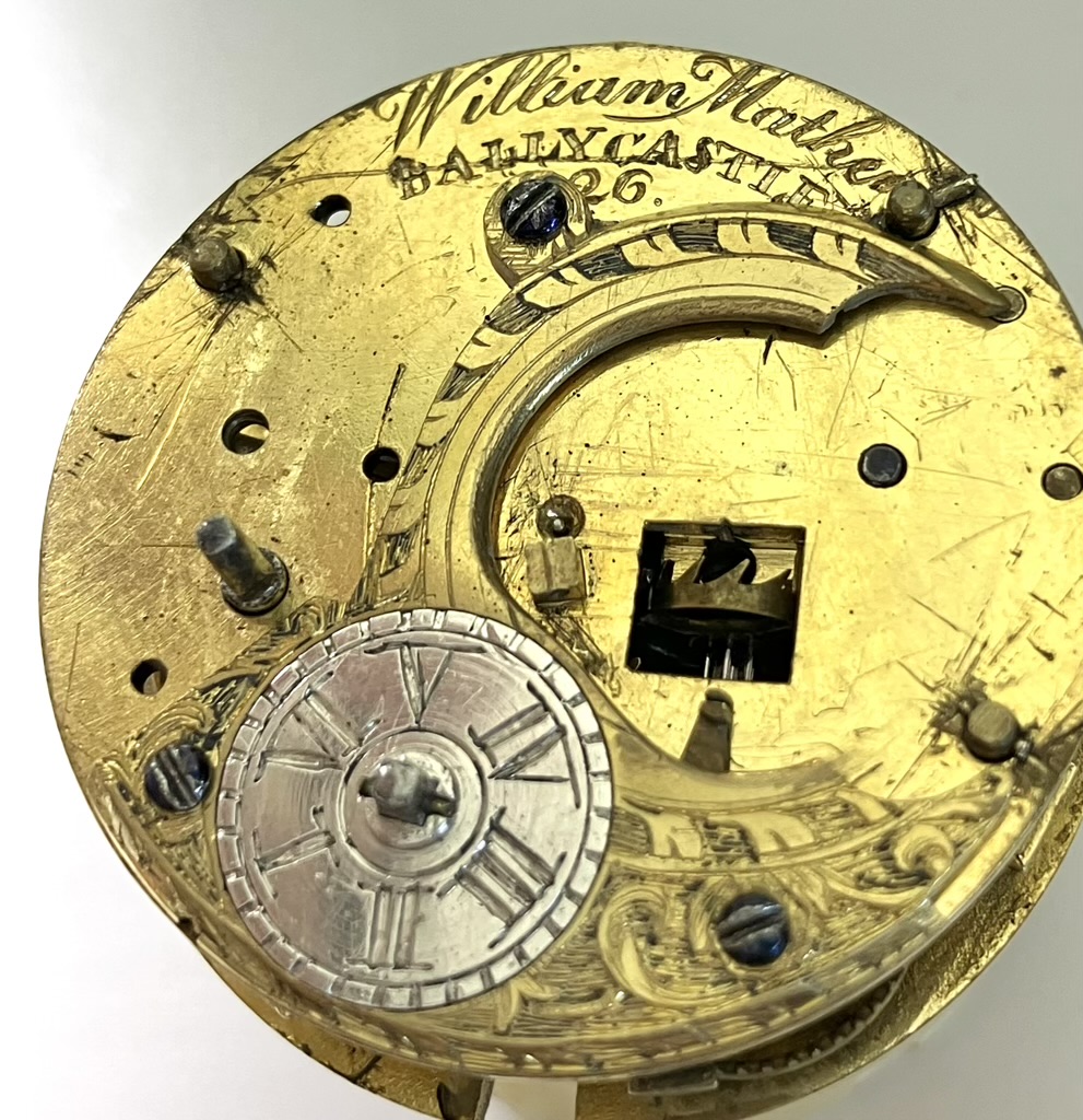 Antique Verge Fusee | Antique Pocket Watch Repair, Watch Papers