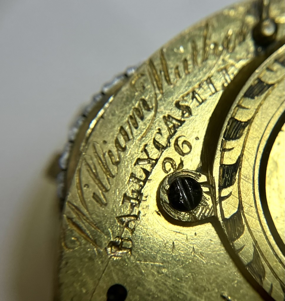 Antique Verge Fusee | Antique Pocket Watch Repair, Watch Papers