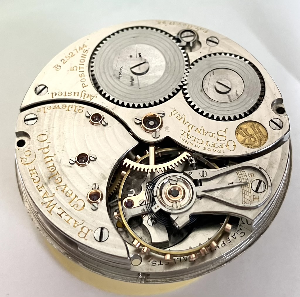 Service of an “Official RR Standard” Ball Watch Co. Cleveland Railroad Pocket Watch