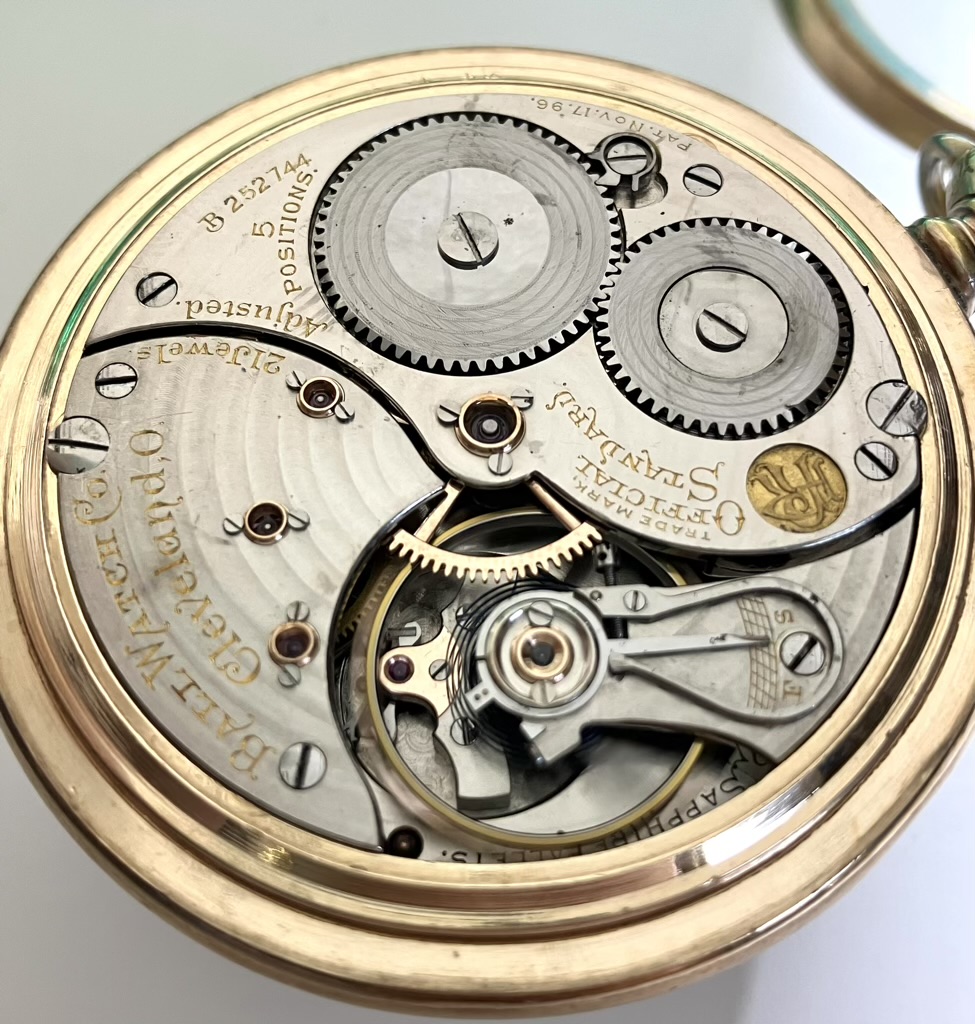 Service of an “Official RR Standard” Ball Watch Co. Cleveland Railroad Pocket Watch