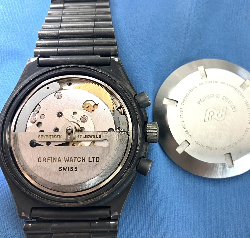 Porsche Design Chronograph Tachymetre | Vintage Chronograph Repair
