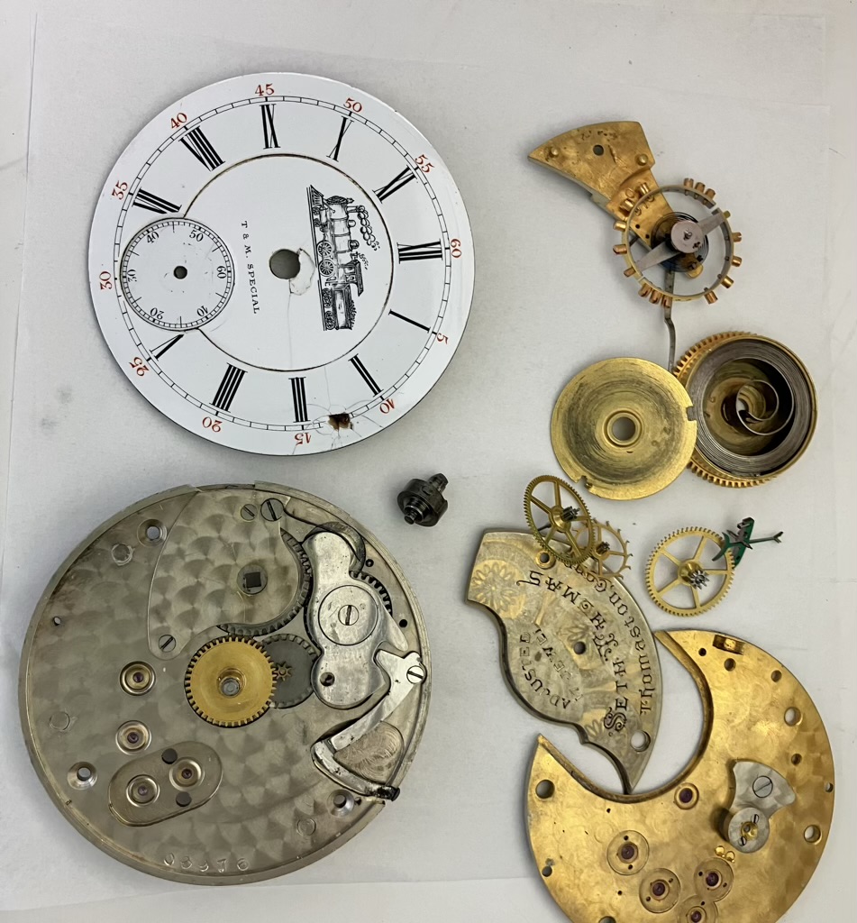 Seth Thomas 18s T&M Special Pocket Watch Repair and Service
