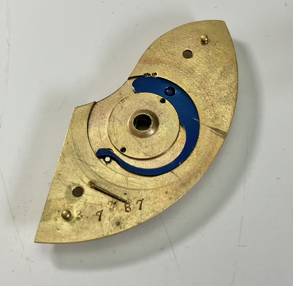 Service of a key wind key set New York Watch Co. Pocket Watch