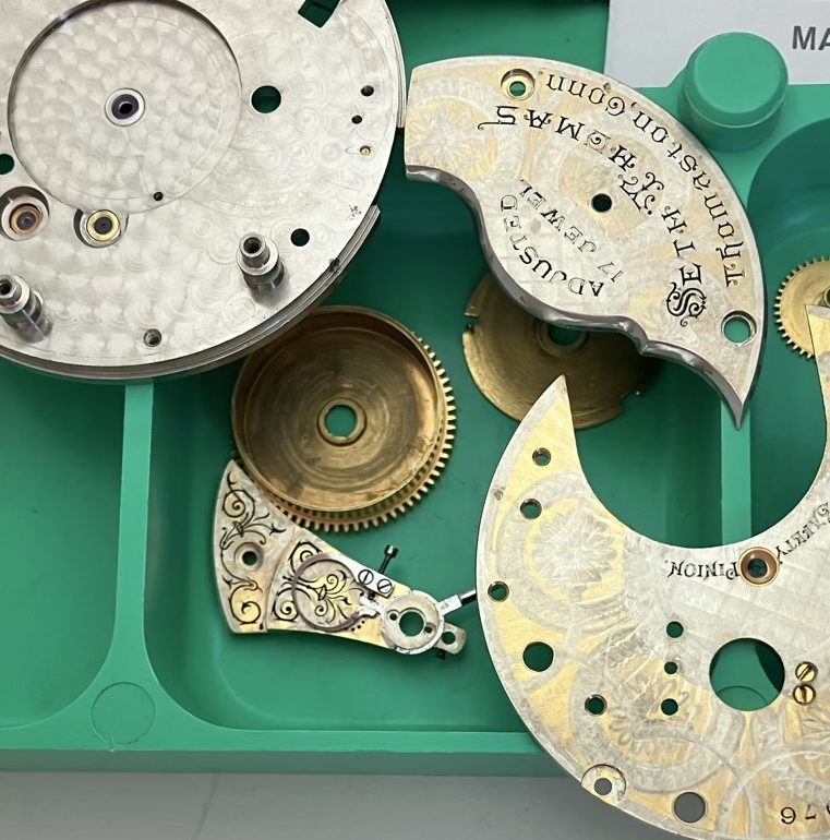 Seth Thomas 18s T&M Special Pocket Watch Repair and Service