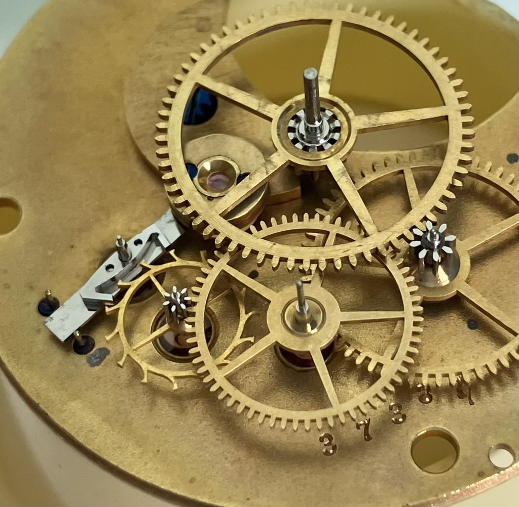 Service of a key wind key set New York Watch Co. Pocket Watch