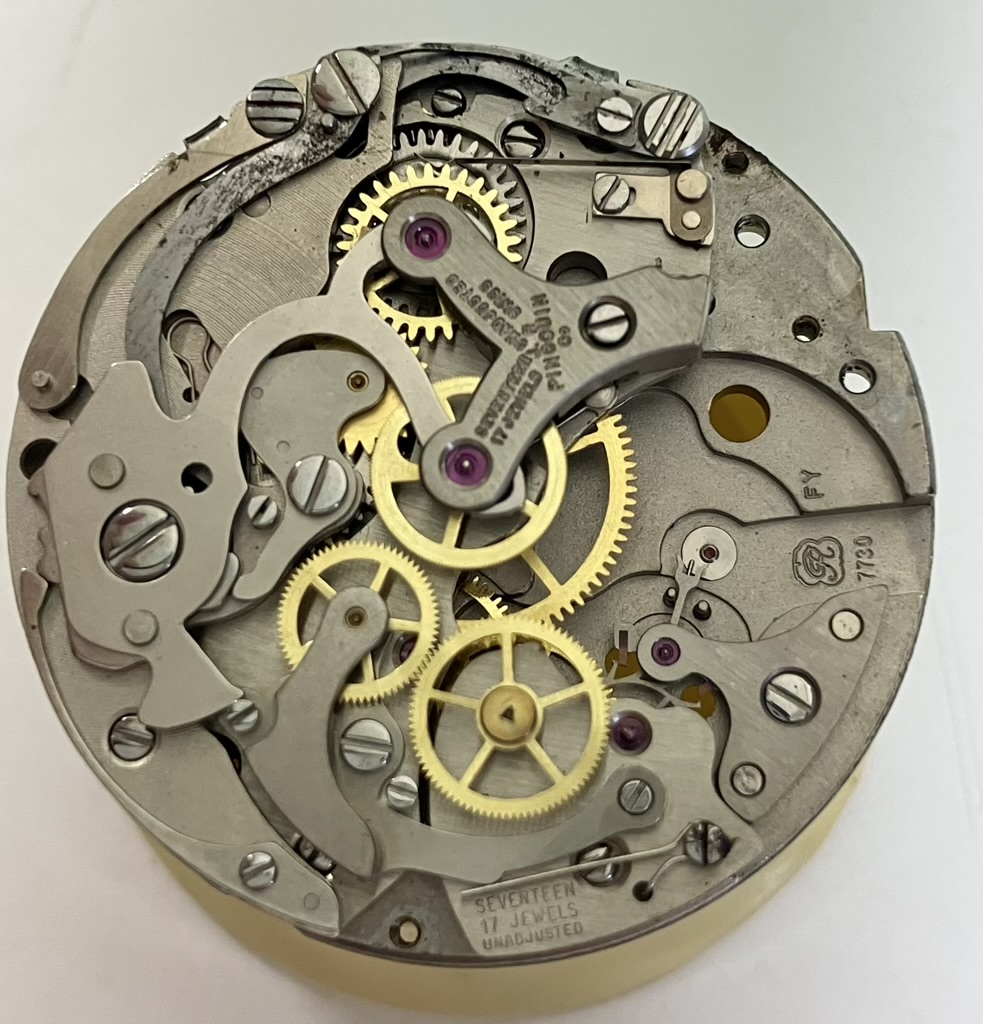 Wakmann Valjoux 7730 Chronograph Movement Overhaul