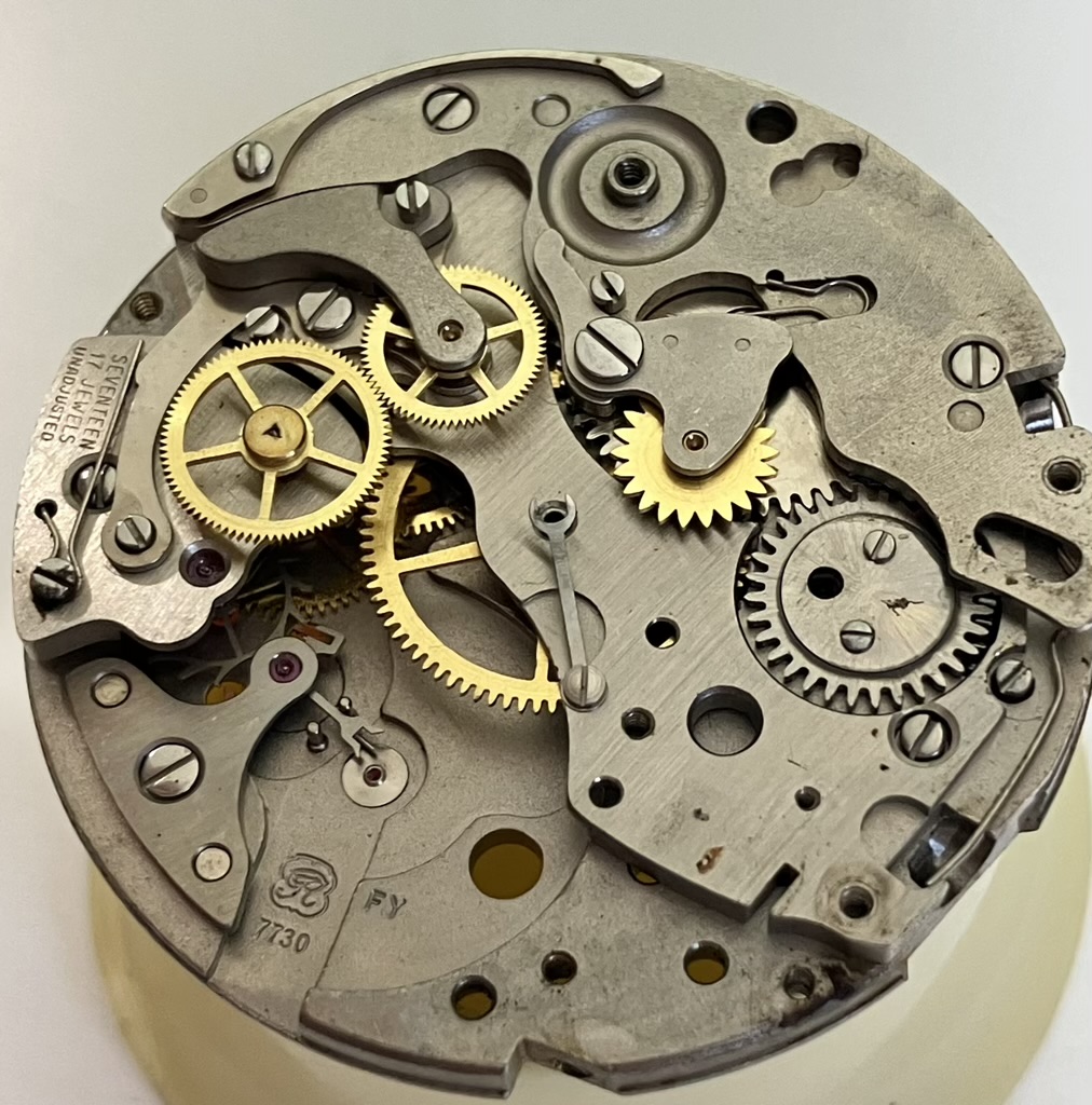 Wakmann Valjoux 7730 Chronograph Movement Overhaul